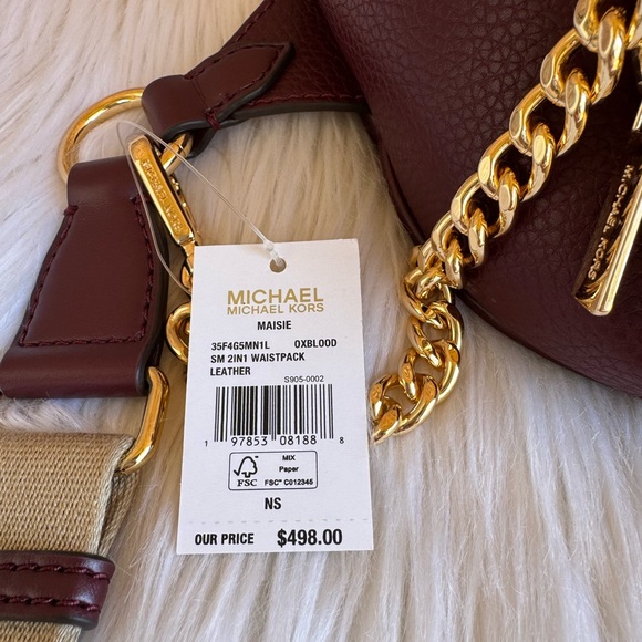 Michael Kors  Burgundy Fanny pack - Picture 8 of 8
